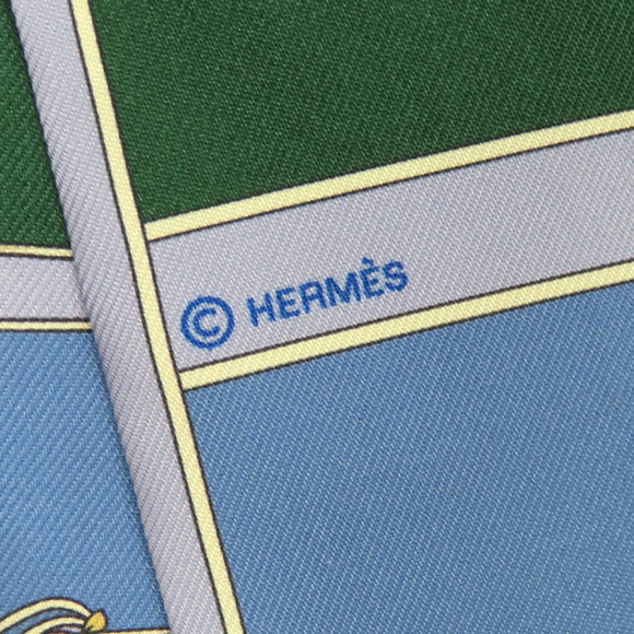 Hermes Hermès Twilly Silk Twill Camails Scarf/Muffler 2019 - Picture 7 of 9